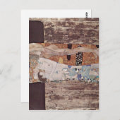 Klimt, Gustav Die drei Lebensalter der Frau 1905 T Postkarte (Vorne/Hinten)