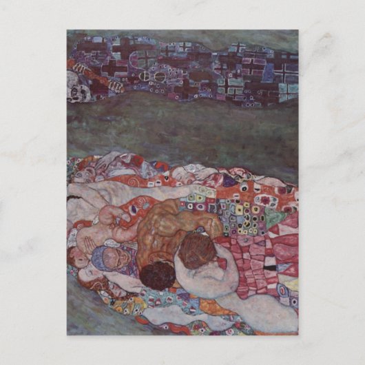 Klimt, Gustav Leben und Tod 1908-1911 Technik ?l Postkarte (Vorderseite)