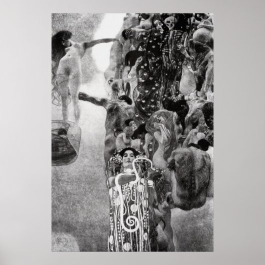 Klimt Gustav ~ Medicine 1907 Poster (Vorne)