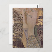 Klimt, Gustav Wasserschlangen I (Freundinnen I) Th Postkarte (Vorne/Hinten)