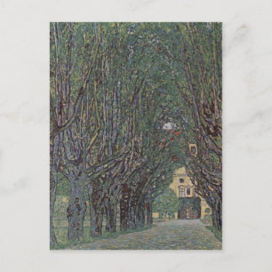 Klimt, Gustav Weg im Park von Schlo? Kammer 1912 T Postkarte