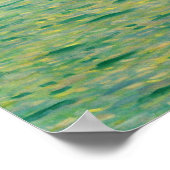 Klimt - Insel im Attersee 1902 Poster (Ecke)