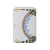 Klimt-Inspired Surreal  Badematte (Vorderseite Vertikal)