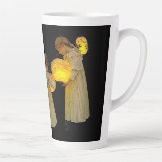 Klimt-Inspired Surreal Collage Milchtasse (Rechts)