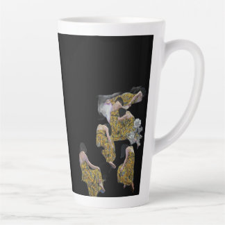 Klimt-Inspired Surreal Collage Milchtasse