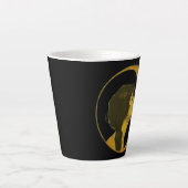 Klimt-Inspired Surreal Collage Milchtasse (Vorderseite)