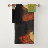 Klimt-Inspired Surreal collection Badhandtuch Set (Insitu)