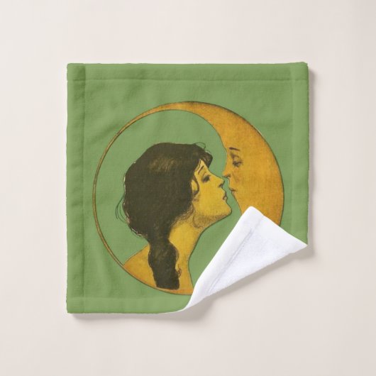 Klimt-Inspired Surreal collection Badhandtuch Set (Waschlappen)