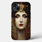 Klimt Inspiriert Königin Goddess Case-Mate iPhone Hülle (Rückseite)