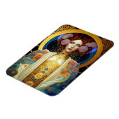 Klimt Inspiriert Königin Goddess Fantasy Art Magnet (Linke Seite)