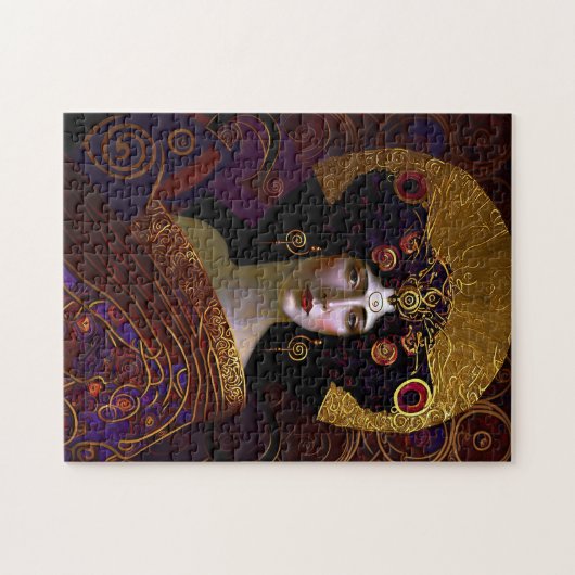 Klimt Inspiriert Königin Goddess Jigsaw Puzzle (Horizontal)