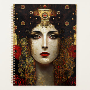 Klimt Inspiriert Königin Goddess Planer