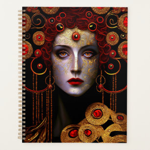 Klimt Inspiriert Königin Goddess Planer