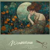 Klimt-Inspiriert Mondbrlossom Jugendstil-Dekoupage Geschenkpapier Set