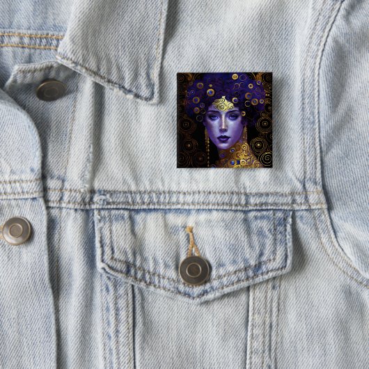 Klimt Inspiriert Queen Goddess Button (Beispiel)