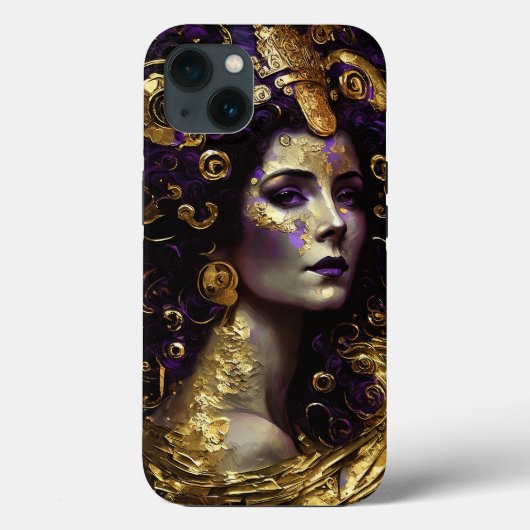 Klimt Inspiriert Queen Goddess Case-Mate iPhone Ca Hülle (Rückseite)