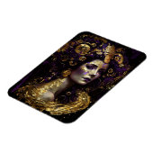 Klimt Inspiriert Queen Goddess Magnet (Linke Seite)