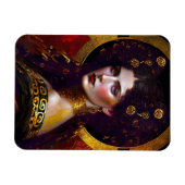 Klimt Inspiriert Queen Goddess Magnet (Horizontal)