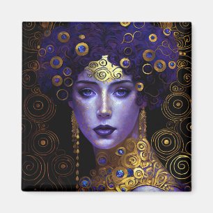 Klimt Inspiriert Queen Goddess Magnet
