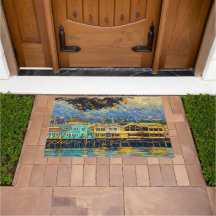 Klimt-inspirierte Golden Monterey Harbor Träume