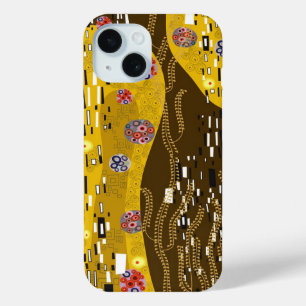 Klimt inspirierte Kunst Nouveau der iPhone 15 Hülle