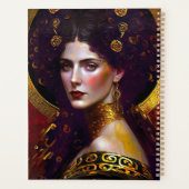 Klimt Inspirierte Queen Goddess Planner Planer (Rückseite)