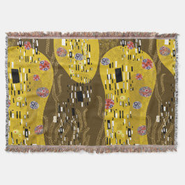 Klimt Inspiriertes Goldenes Muster Jugendstil Decke