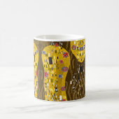 Klimt Inspiriertes Goldenes Muster Jugendstil Kaffeetasse (Mittel)