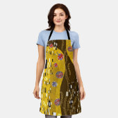 Klimt Inspiriertes Goldenes Muster Jugendstil Schürze (Getragen)