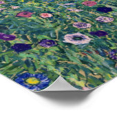 Klimt - Italienische Gartenlandschaft 1913 Poster (Ecke)