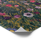 Klimt - Italienische Kulturlandschaft 1913 Poster (Ecke)