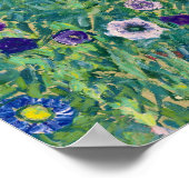 Klimt Italienische Landschaft Restauriertes Bild f Poster (Ecke)