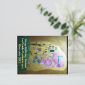 Klimt-Jahr-2012 Postkarte (Stehend Vorderseite)