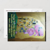 Klimt-Jahr-2012 Postkarte (Vorne/Hinten)