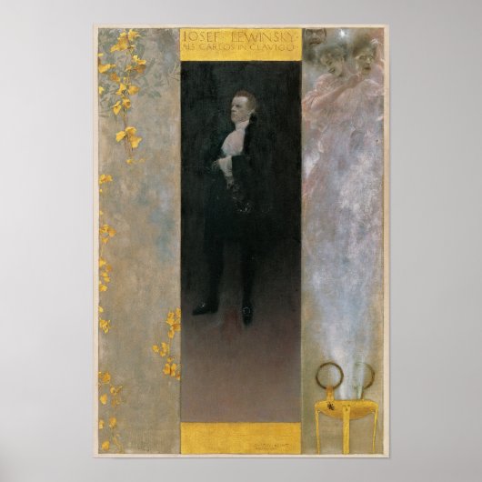 Klimt Josef Lewinsky als Carlos Print Poster (Vorne)
