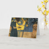 Klimt Karte (Gelbe Blume)