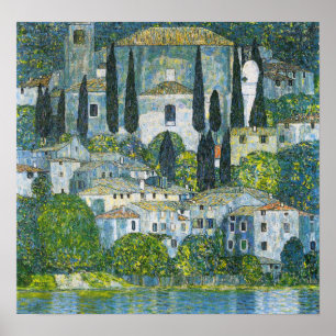 Klimt - Kirche in Cassone 1913 Poster