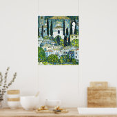 Klimt - Kirche in Cassone Poster (Küche)