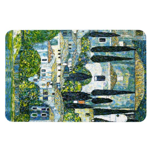 Klimt - Kirche von Cassone Magnet (Horizontal)