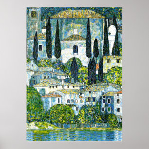 Klimt - Kirche von Cassone Poster