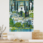 Klimt - Kirche von Cassone Poster (Küche)