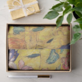 Klimt Lady mit Fan Decoupage Papier (Geschenk)