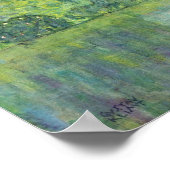 Klimt - Litzlberg Am Attersee 1915 Poster (Ecke)