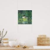 Klimt - Litzlberg Am Attersee 1915 Poster (Küche)