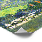 Klimt - Litzlberg Am Attersee Poster (Ecke)