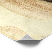 Klimt - Mädchen mit langem Haar Poster (Ecke)