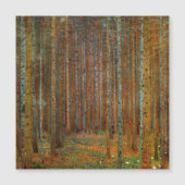 Klimt - Magnetkarte für den Kiefernwald in Tannenw (Vorderseite)