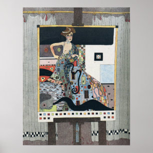Klimt - Malerei Poster