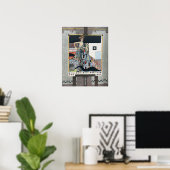 Klimt - Malerei Poster (Heimbüro)