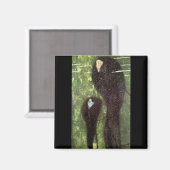 Klimt ~ Mermaids Magnet (Vorderseite/Rückseite)